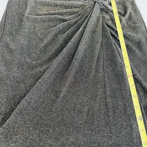 Ted Baker London Lizzey Twist Gold Dress size 3 - Picture 9 of 10